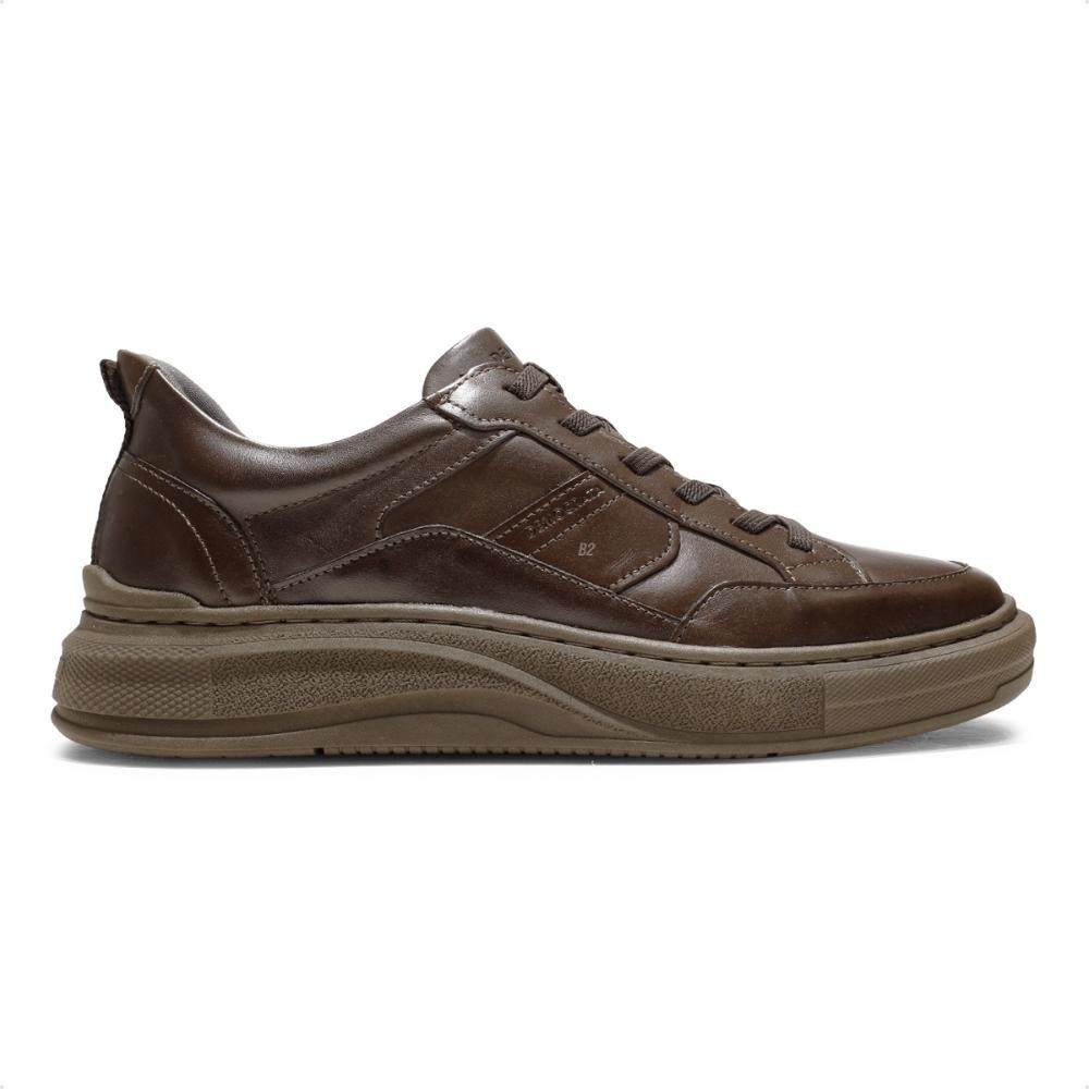 Sapatênis Ferracini Couro Logan 9312678E Preto