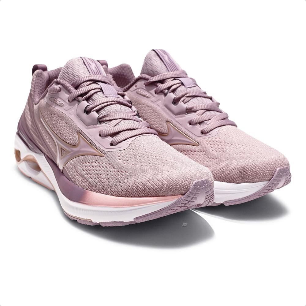 Tênis Mizuno Wave Dynasty 7 Feminino Lilás/Rosa 3