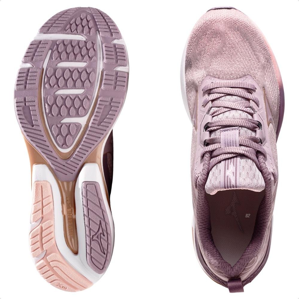 Tênis Mizuno Wave Dynasty 7 Feminino Lilás/Rosa 6
