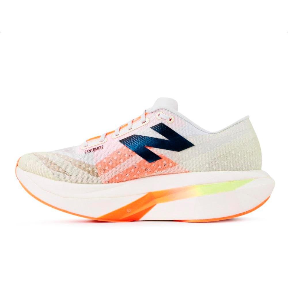 Tenis New Balance Fuelcell Supercomp Elite V4 Masculino Bege/Laranja 3