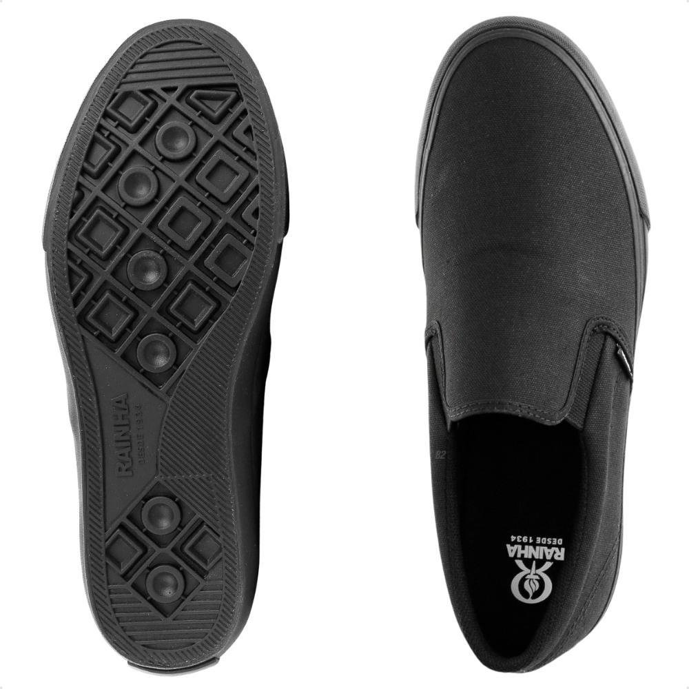 Tênis Rainha Iate IV Calce Fácil Masculino Preto 6
