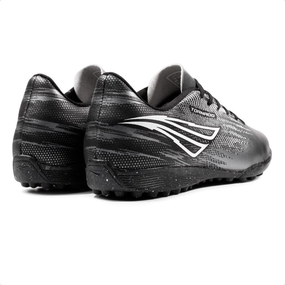 Chuteira Society Penalty Tornado Masculina  Chumbo/Preto 5