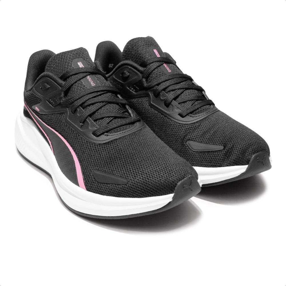 Tênis Puma Skyrocket Lite Feminino Preto/Rosa 3