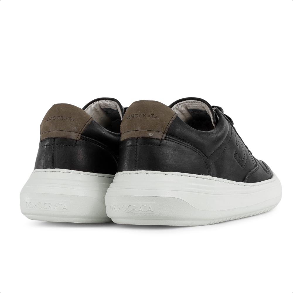 Sapatênis Democrata Denim Joe Ultra Light Masculino Preto 3