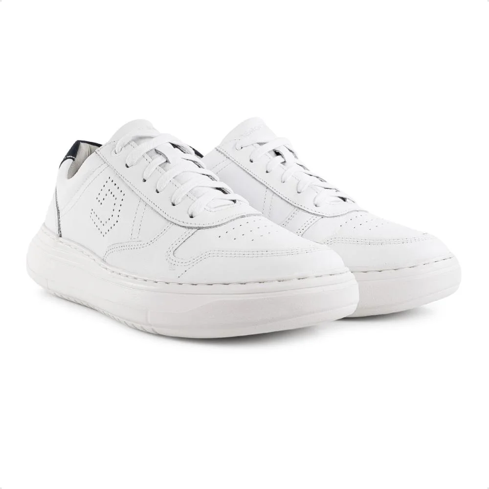 Sapatênis Democrata Denim Joe Ultra Light Masculino Branco 3
