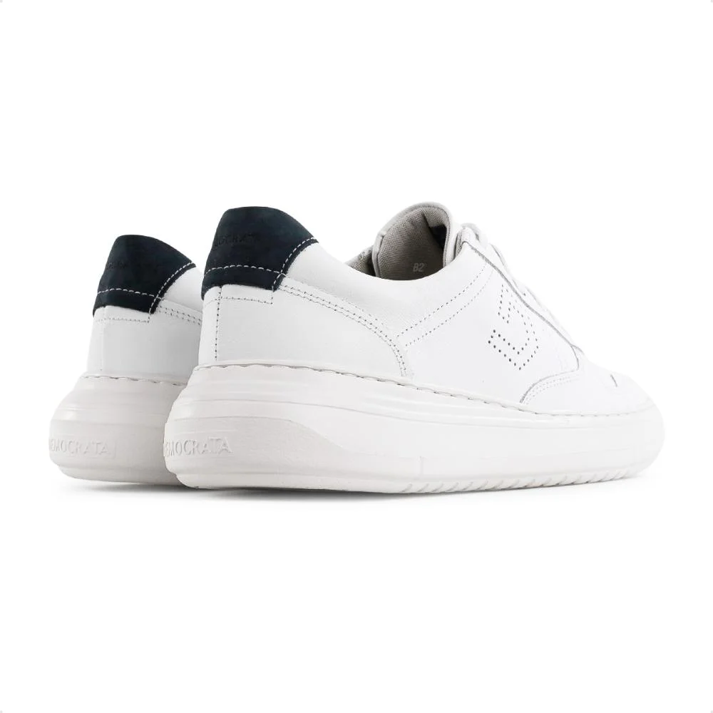 Sapatênis Democrata Denim Joe Ultra Light Masculino Branco 5