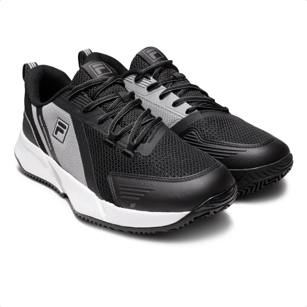 Tênis Fila Master Ace Masculino Preto/Cinza 3