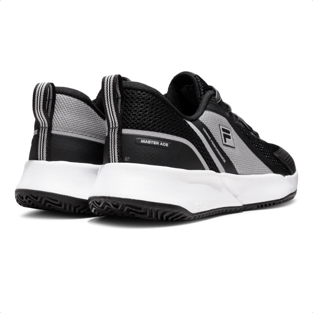 Tênis Fila Master Ace Masculino Preto/Cinza 5