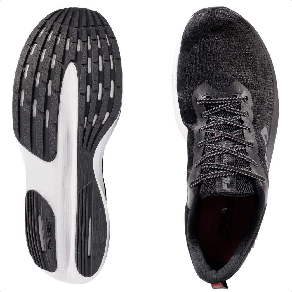 Tênis Fila Racer Fastpace Masculino Preto/Grafite 6
