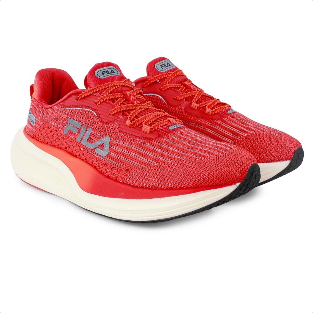 Tênis Fila Racer Speedzone Feminino Vermelho/Laranja 3