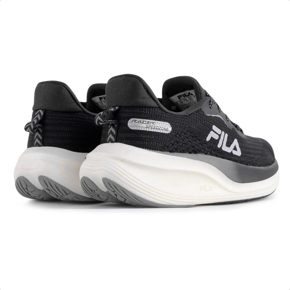 Tênis Fila Racer Speedzone Feminino Preto/Cinza 4