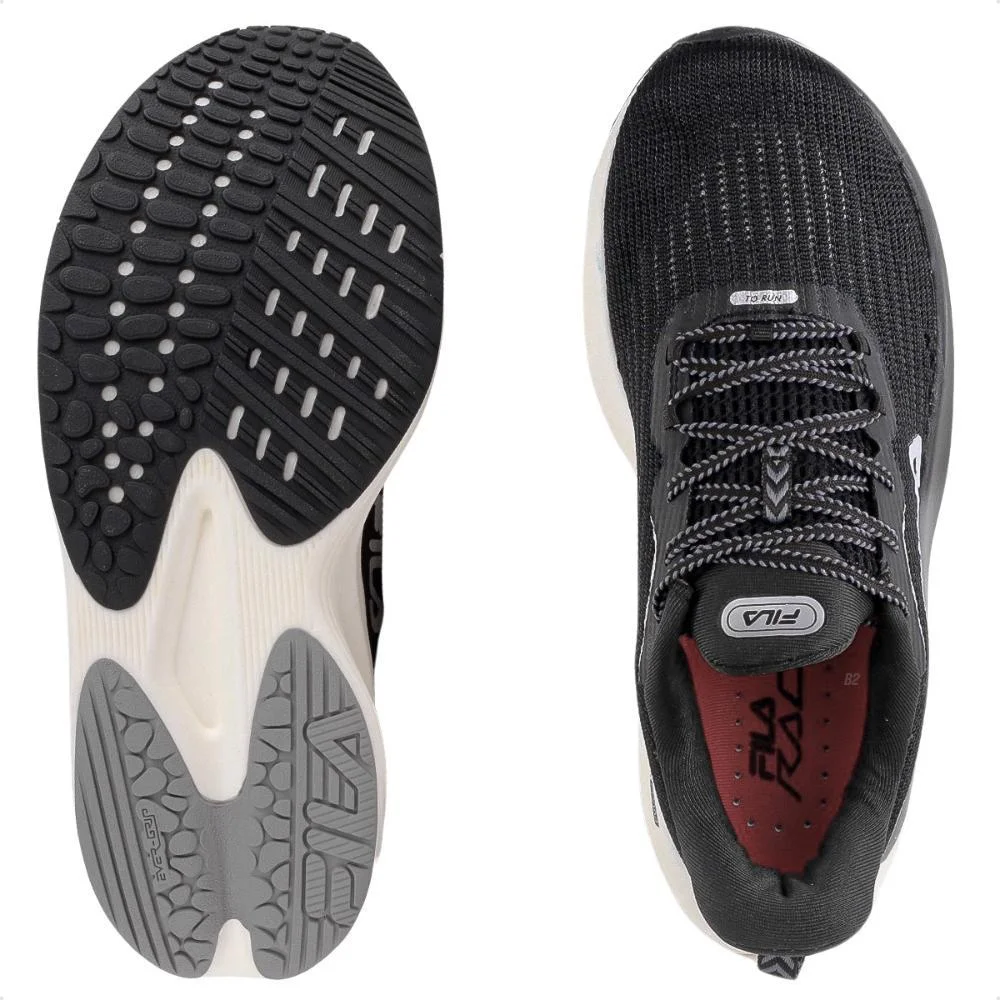 Tênis Fila Racer Speedzone Feminino Preto/Cinza 5