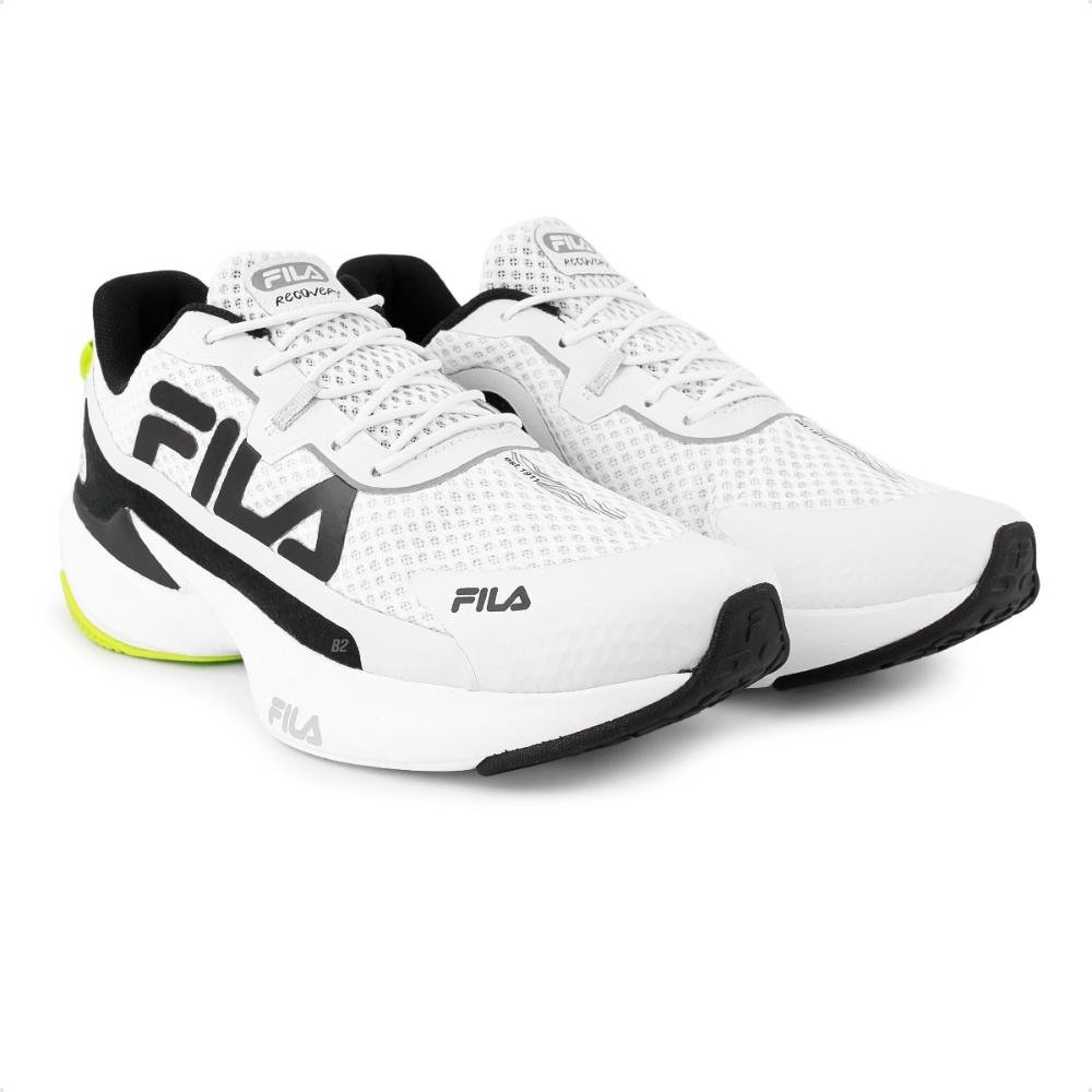 Tênis Fila Recovery Masculino Branco/Verde 3