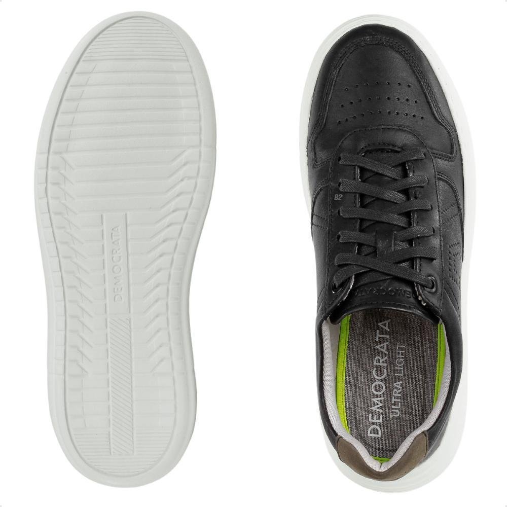 Sapatênis Democrata Denim Joe Ultra Light Masculino Preto 5