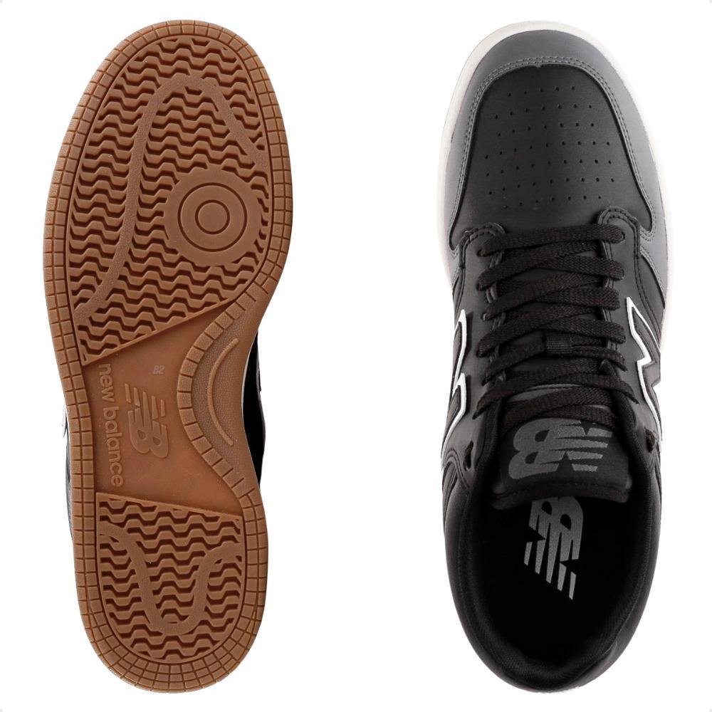 Tênis New Balance 480 Low Masculino Preto/Grafite 6
