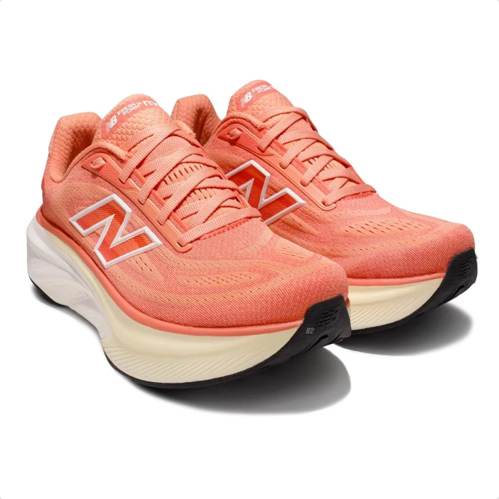 Tênis New Balance More V6 Feminino Laranja 3