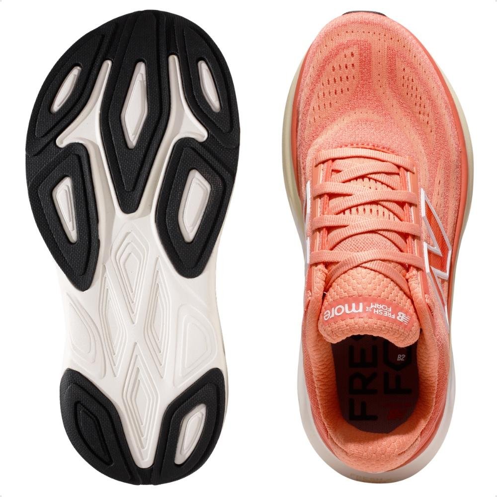 Tênis New Balance More V6 Feminino Laranja 6