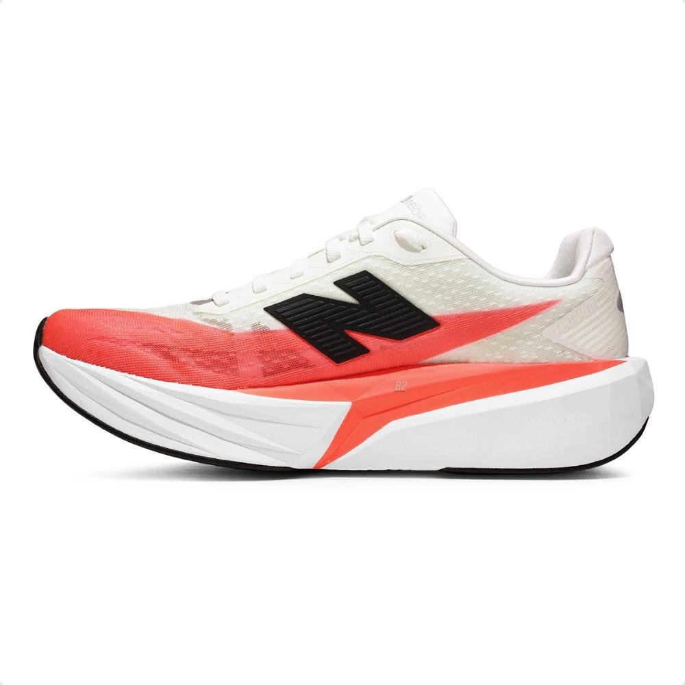 Tenis New Balance Fuelcell Rebel V5 Masculino Branco/Coral 3