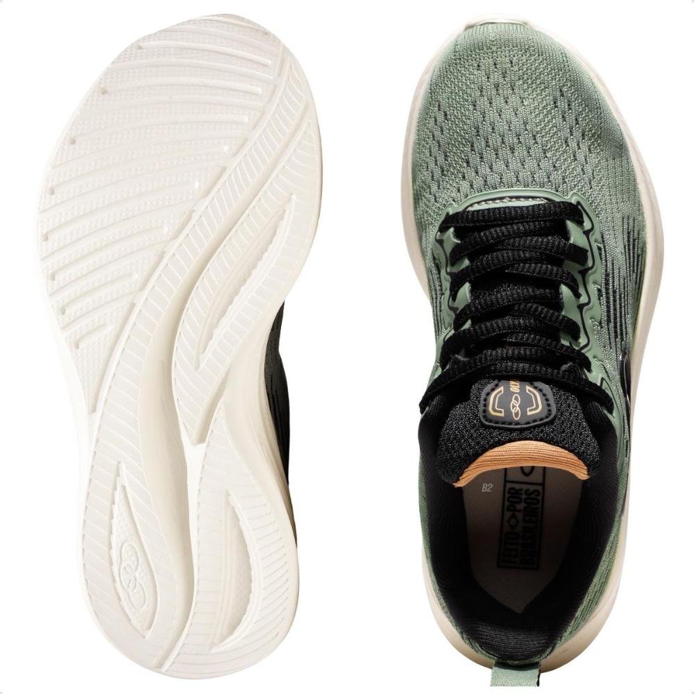 Tênis Olympikus Marte Feminino Verde/Preto 6