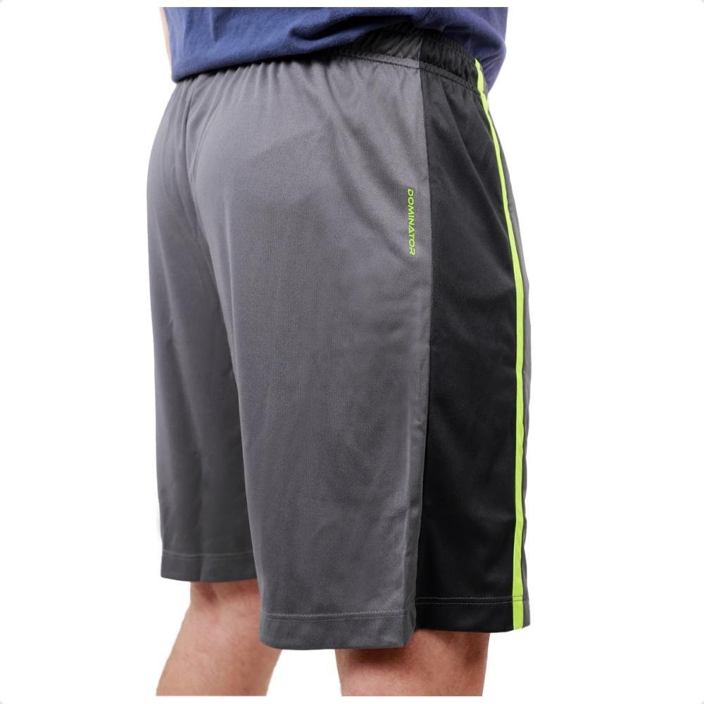 Calção Topper Futebol Dominator Novo Masculino Cinza 4