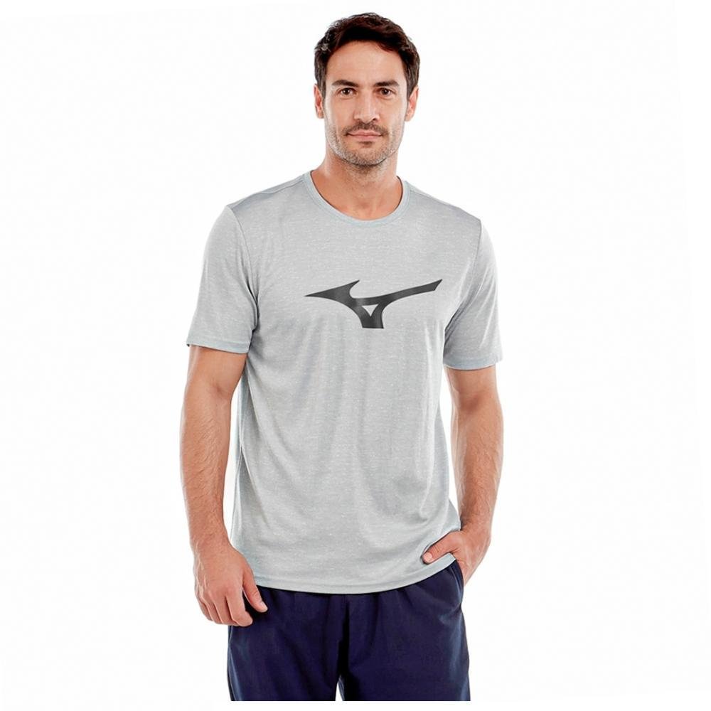 Camiseta Mizuno Treino Run Spark Mescla Masculina