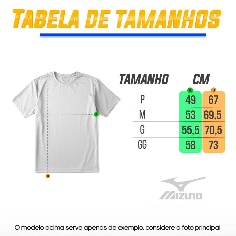 Camiseta Mizuno Treino Run Spark Mescla Masculina Cinza 3