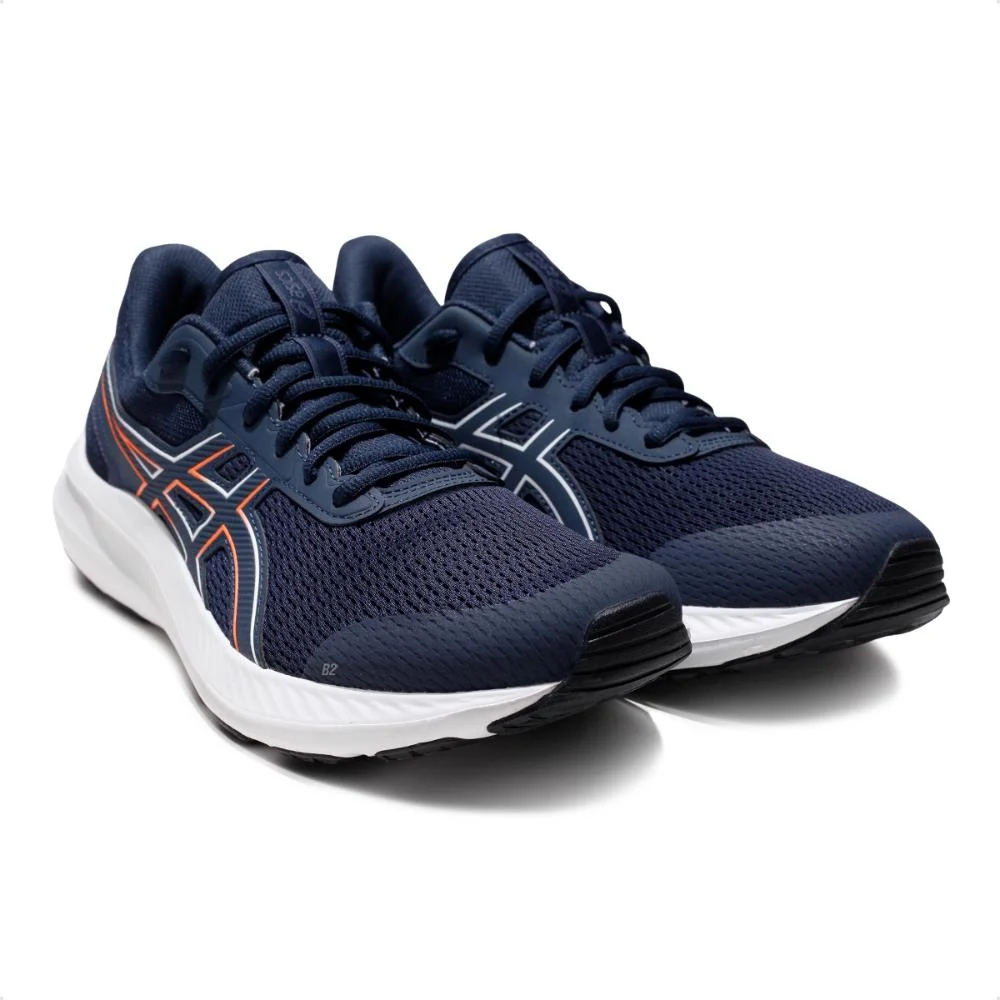 Tênis Asics Jolt 5 Masculino Azul Marinho/Laranja