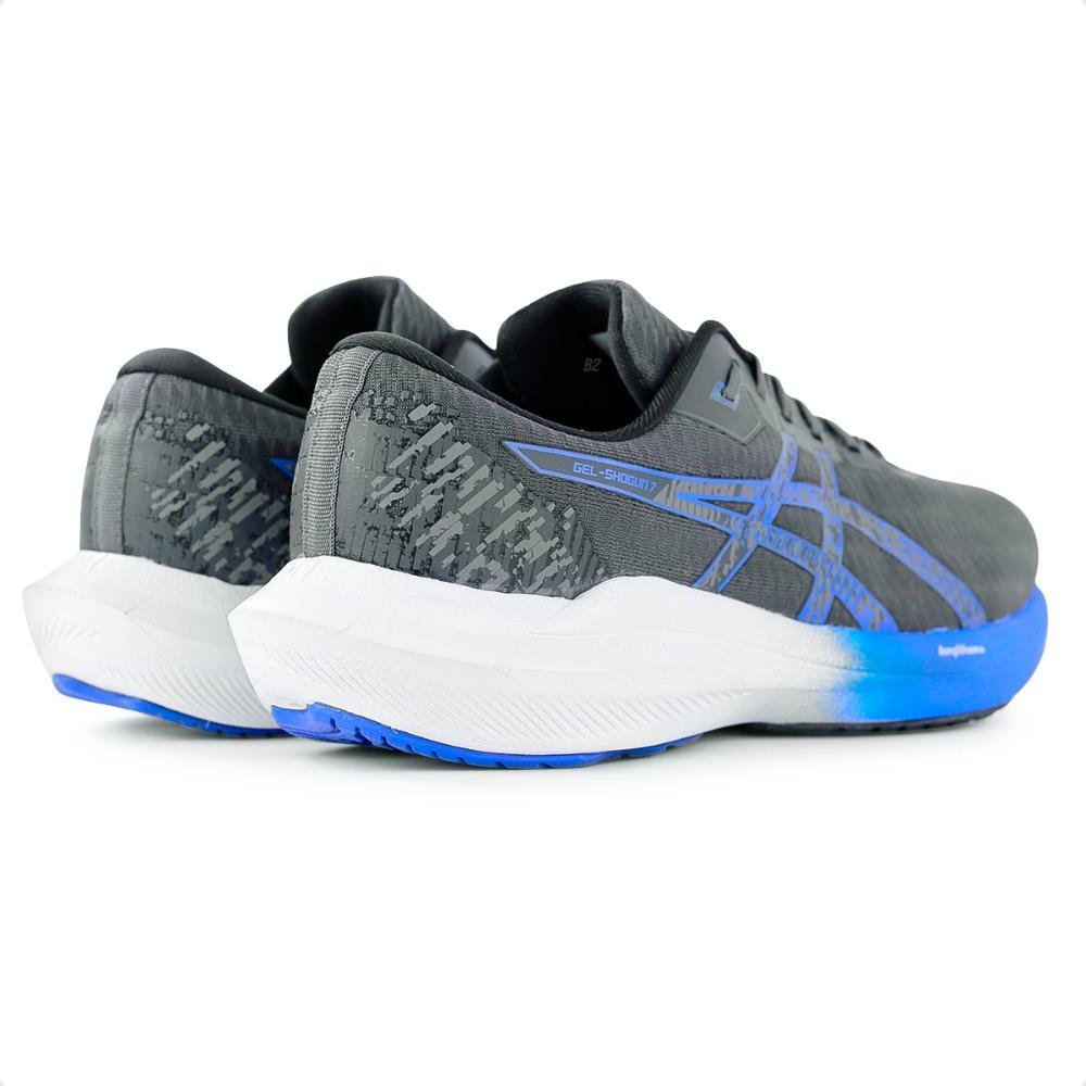 Tênis Asics Gel Shogun 7 Masculino Cinza/Azul 5