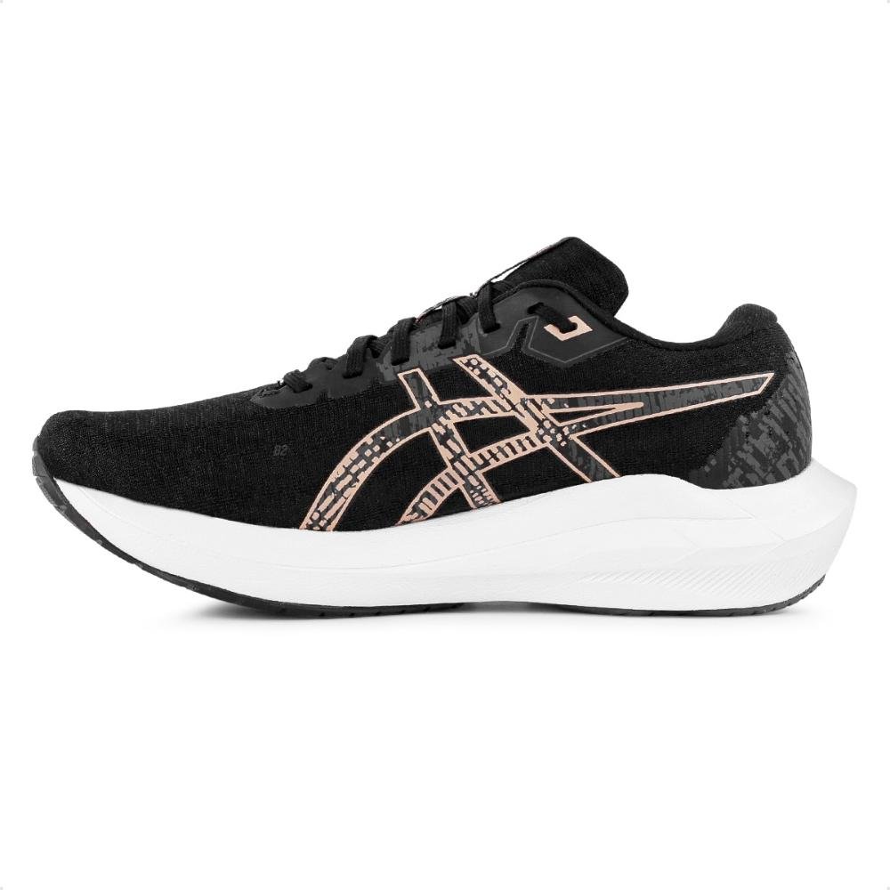 Tênis Asics Gel Shogun 7 Feminino Preto/Rosa 2