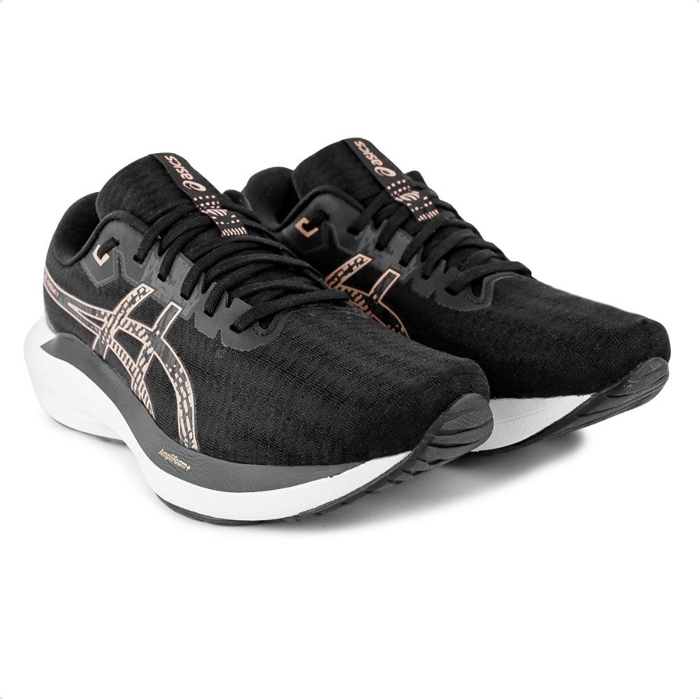 Tênis Asics Gel Shogun 7 Feminino Preto/Rosa 3