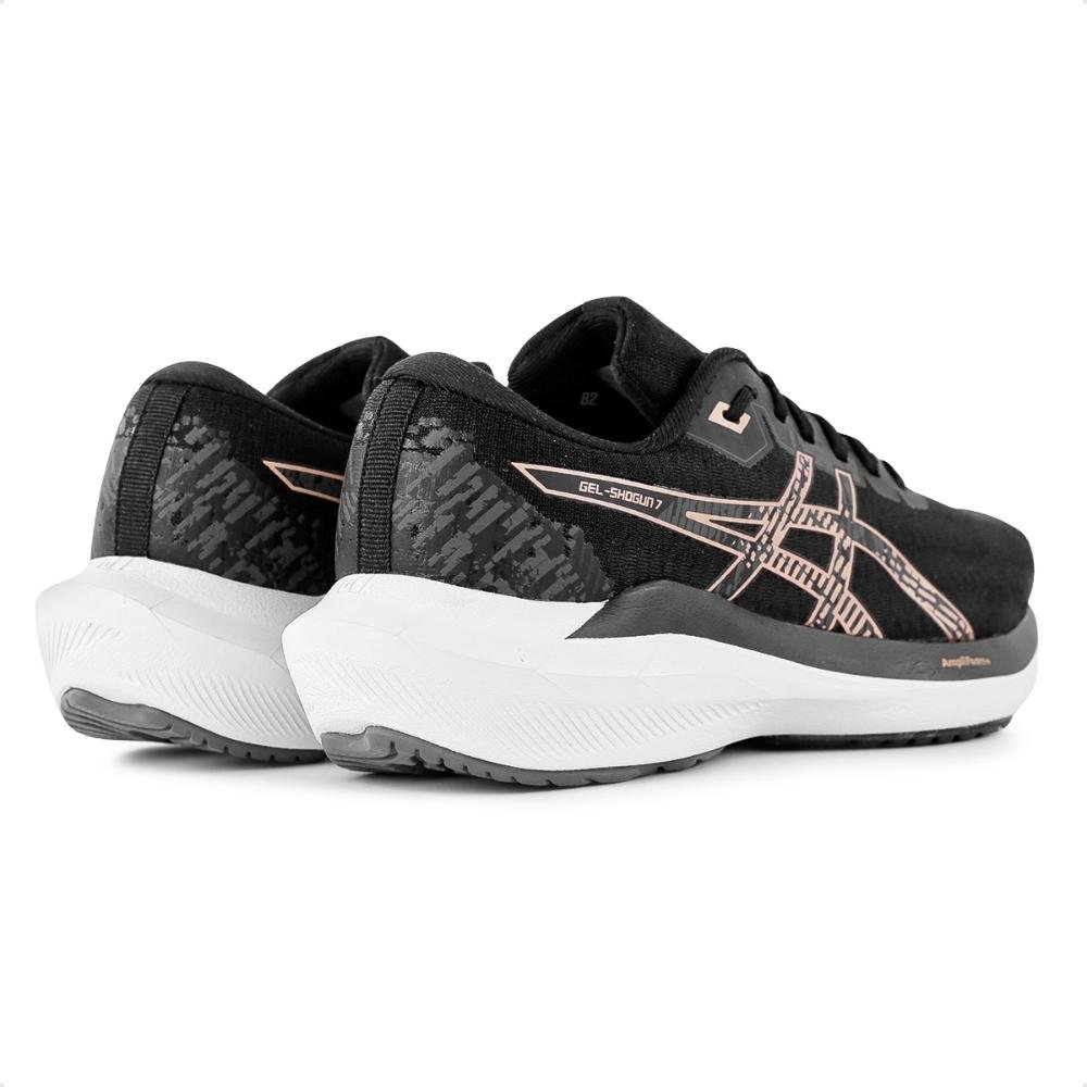 Tênis Asics Gel Shogun 7 Feminino Preto/Rosa 5