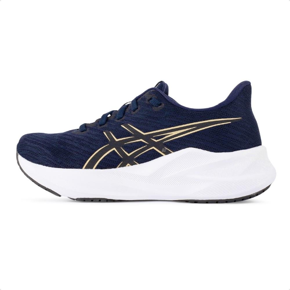 Tênis Asics Versablast 4 Feminino Azul Marinho/Dourado 2