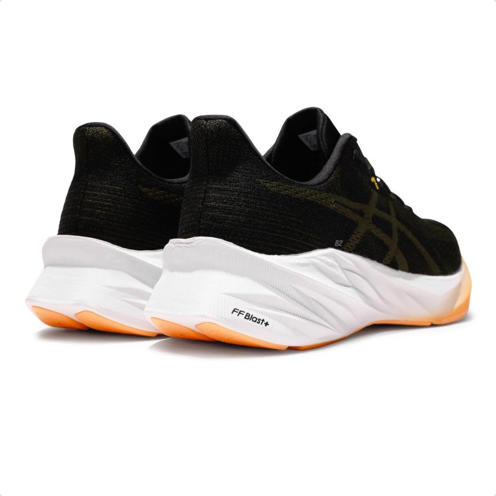 Tênis Asics Dynablast 5 Masculino Preto/Laranja 5