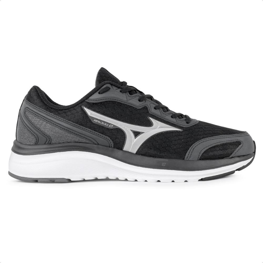 Tênis Mizuno Raijuu 2 Masculino Preto/Cinza 1