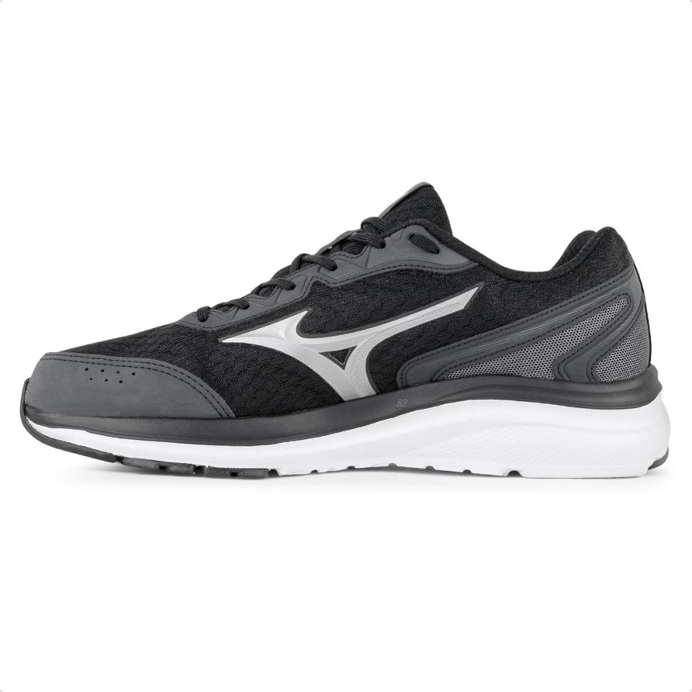 Tênis Mizuno Raijuu 2 Masculino  Preto/Cinza 2