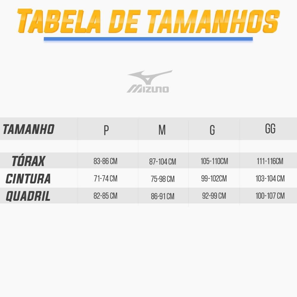 Bermuda Mizuno Big Logo Masculina Cinza 4