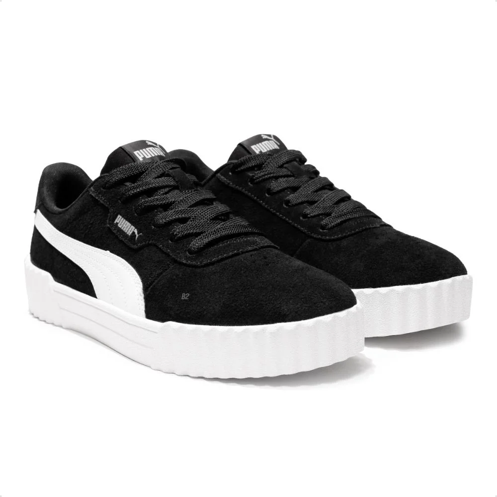 Tênis Puma Carina 3.0 Sd Bdp Feminino Preto/Branco 3