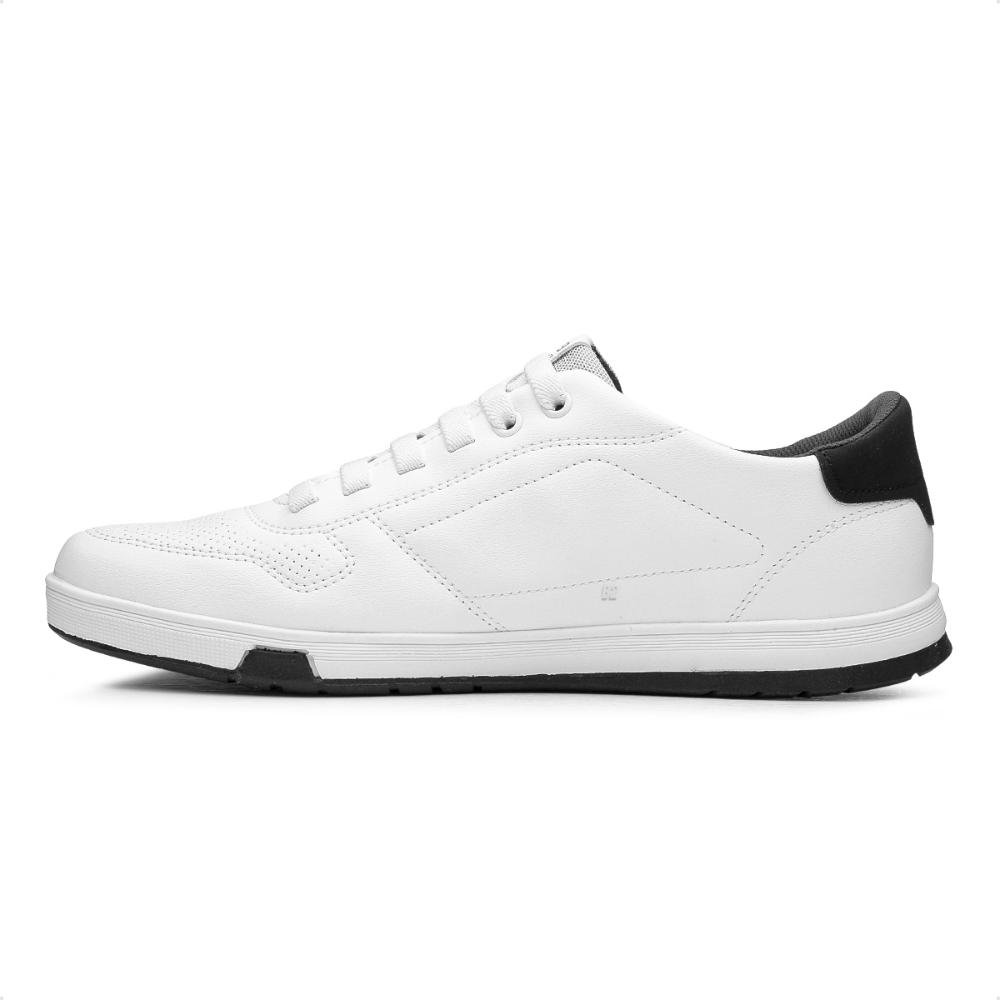 Sapatênis Pegada Casual Element Masculino Branco/Preto 2
