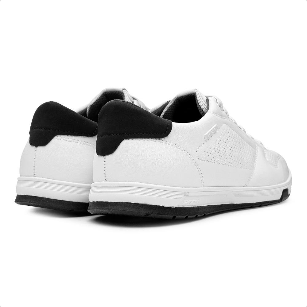 Sapatênis Pegada Casual Element Masculino Branco/Preto 5