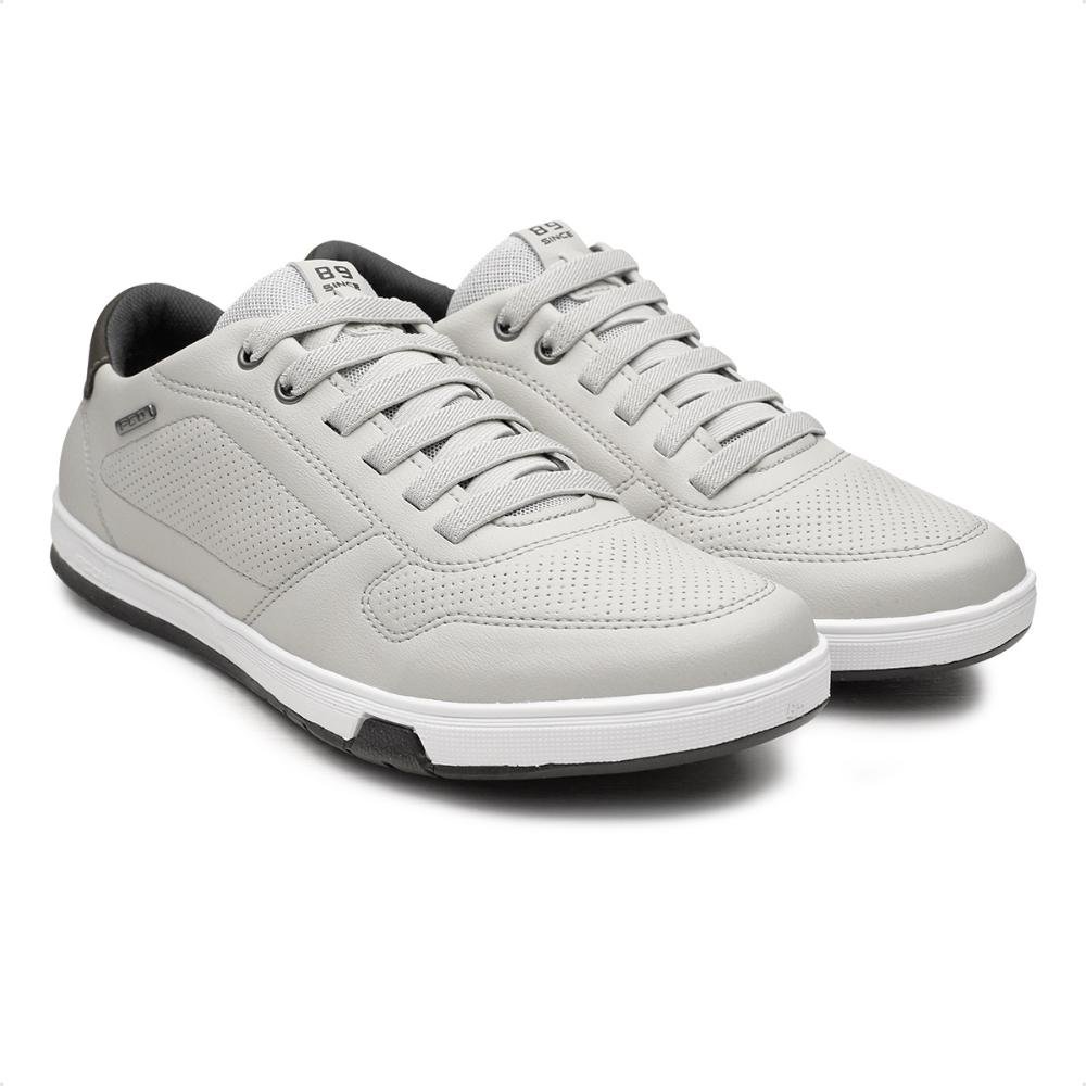 Sapatênis Pegada Casual Element Masculino Cinza/Marrom 3