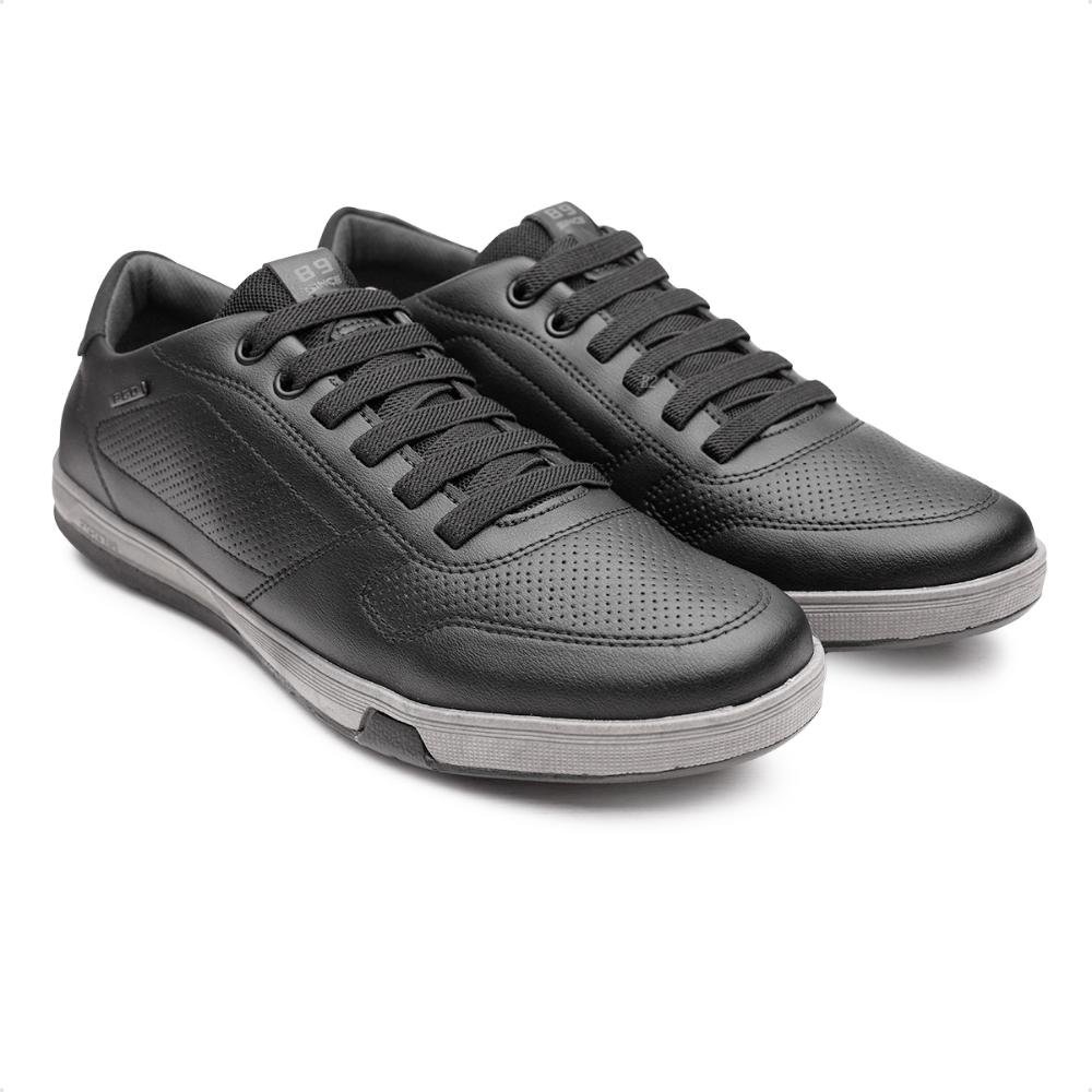Sapatênis Pegada Casual Element Masculino Preto/Chumbo 3