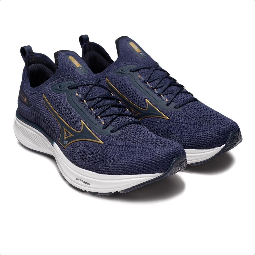 Tênis Esportivo Mizuno Cool Ride 3 Masculino Marinho 3