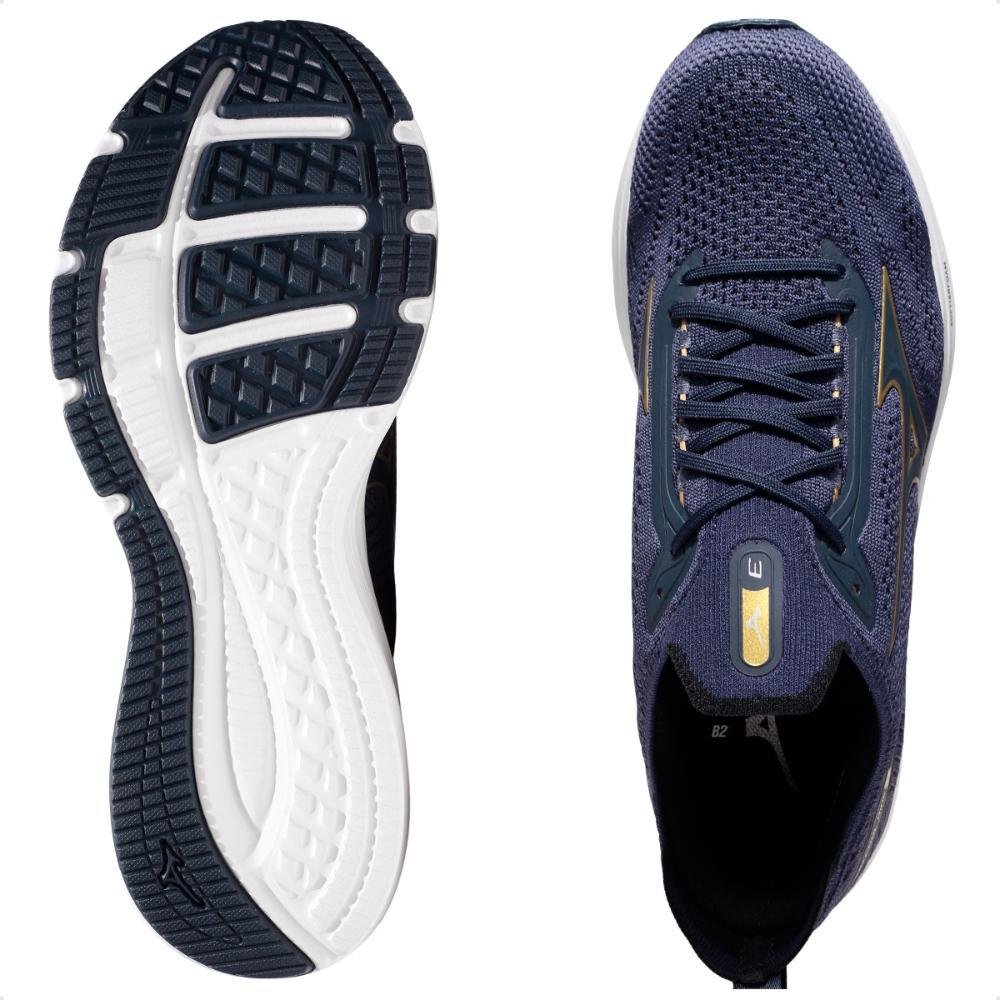 Tênis Esportivo Mizuno Cool Ride 3 Masculino Marinho 6
