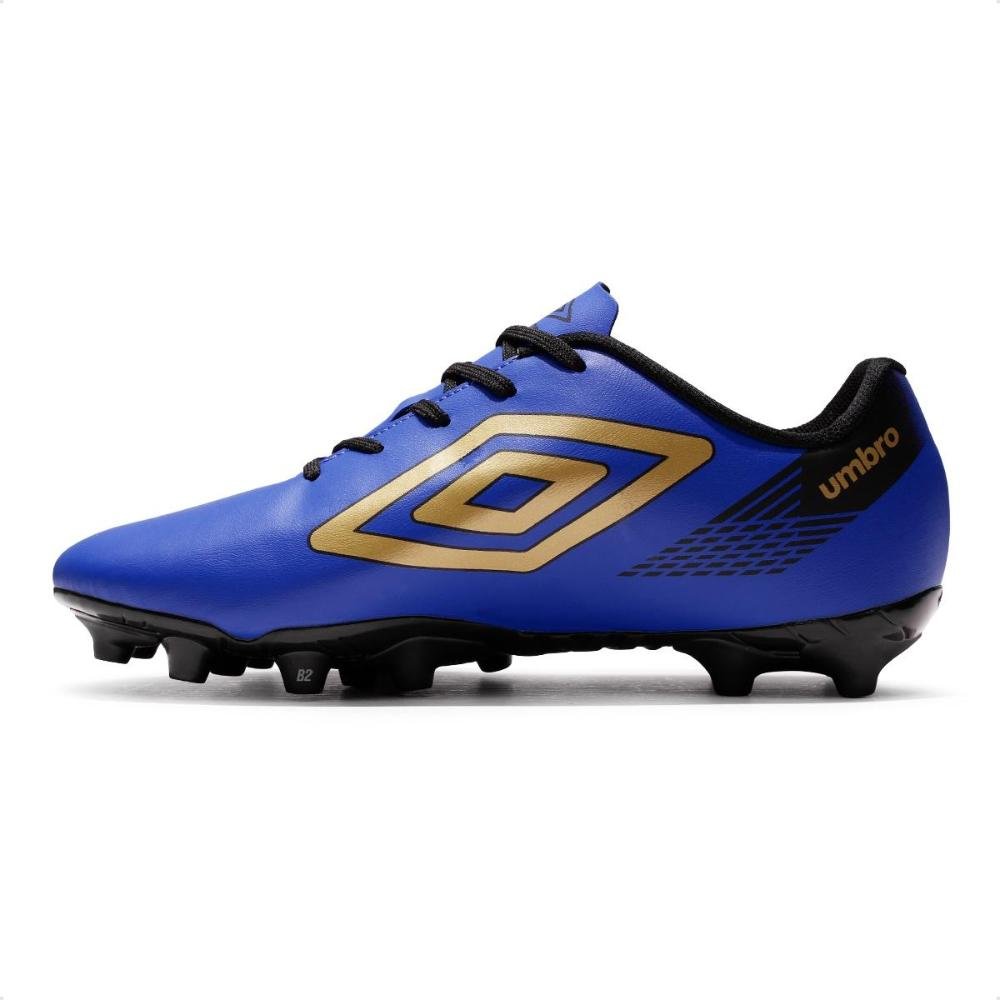 Chuteira Campo Umbro On Masculino Azul/Preto 2