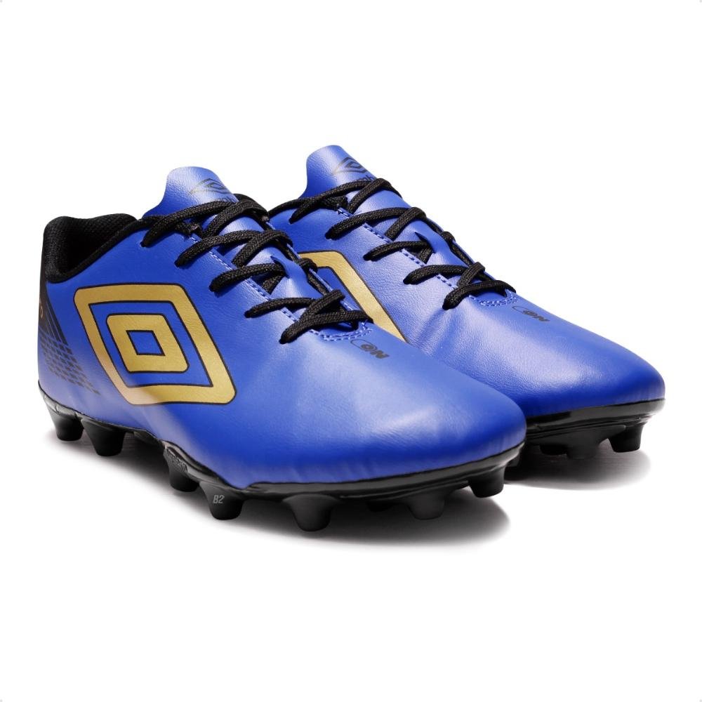 Chuteira Campo Umbro On Masculino Azul/Preto 3
