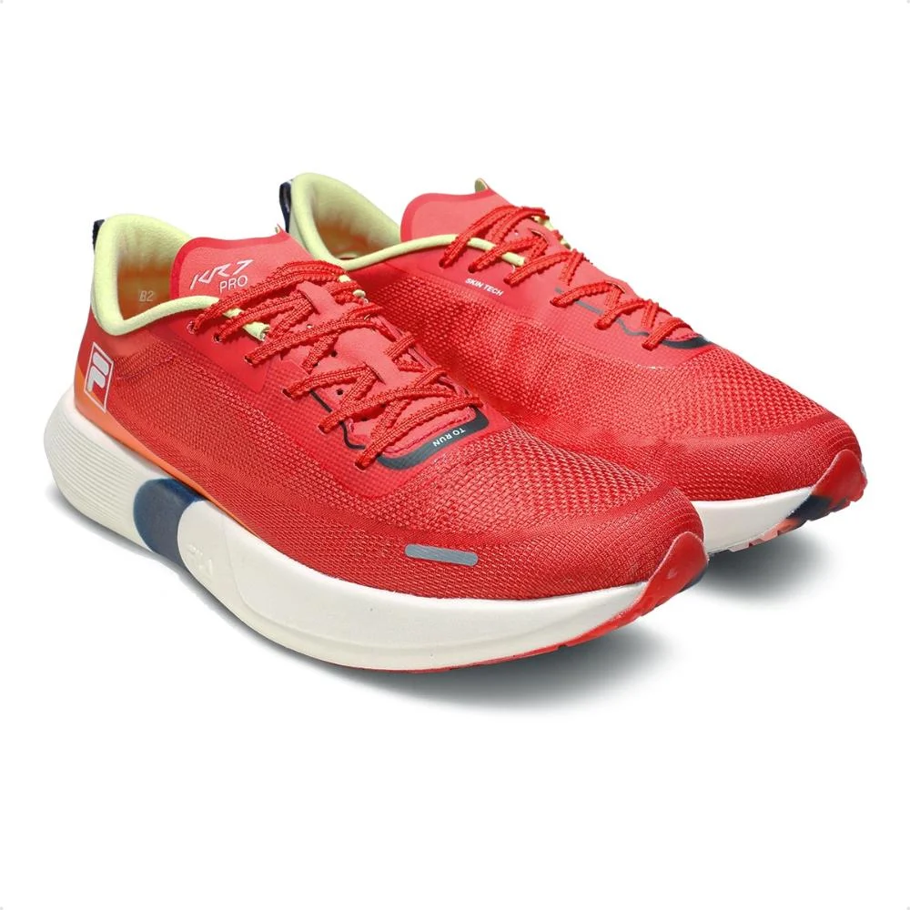 Tênis Fila Kr7 Pro Speed Tech Masculino Vermelho/Laranja