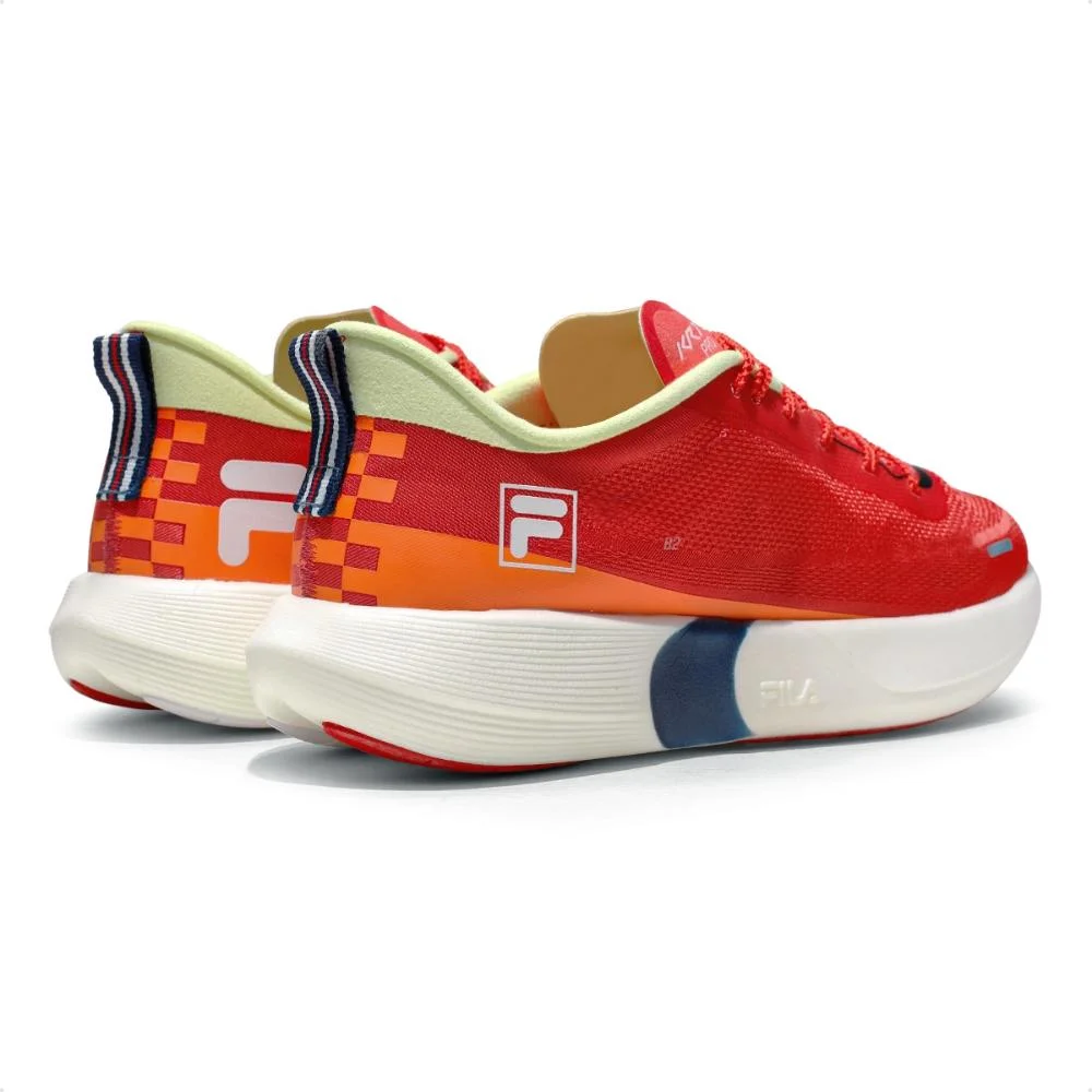 Tênis Fila Kr7 Pro Speed Tech Masculino Vermelho/Laranja