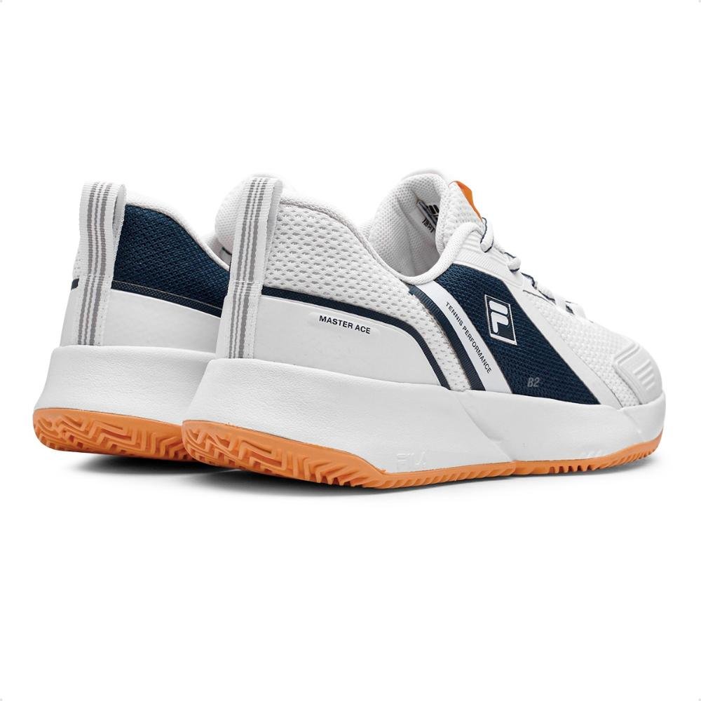 Tênis Fila Master Ace Feminino Branco/Marinho 5