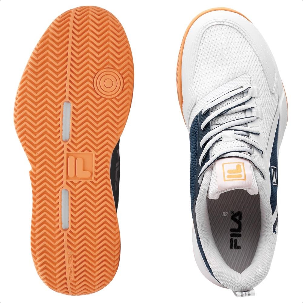 Tênis Fila Master Ace Feminino Branco/Marinho 6