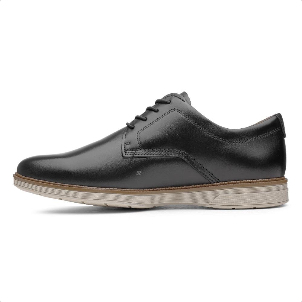 Sapato Pegada Cardiff Casual Masculino Preto 2